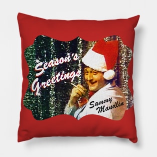 Sammy Maudlin Season's Greetings SCTV Pillow