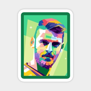 DE GEA WPAP POP ART Magnet