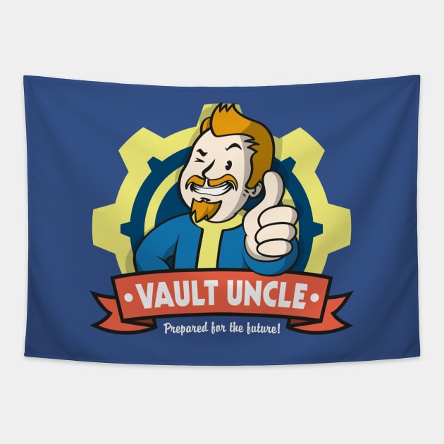 Vault Uncle Tapestry by Olipop