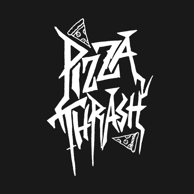 PIZZA THRASH METAL meme design without doodles by MacSquiddles