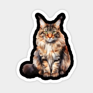 Maine Coon Cat Magnet