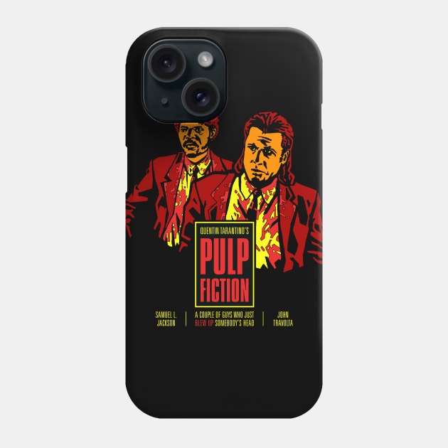 Pulp Fiction Phone Case by benvanbrummelen