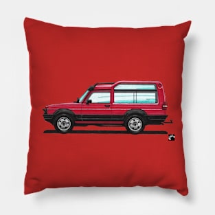 Geo3Doodles Chrysler Talbot Matra Rancho Doodle Pillow