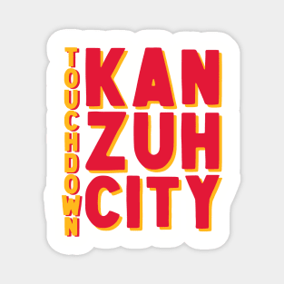 Touchdown Kan Zuh City Magnet