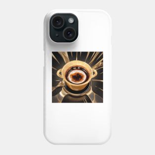 Coffee Cup Macchiato Decaf Vintage Since Phone Case