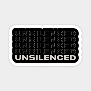 UnSilenced Multi White Magnet