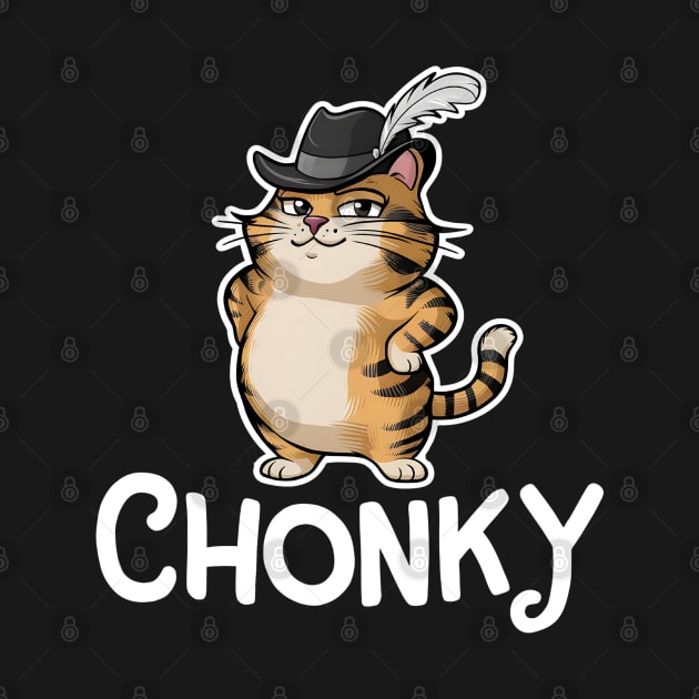 Chonk Cat by Inktopolis