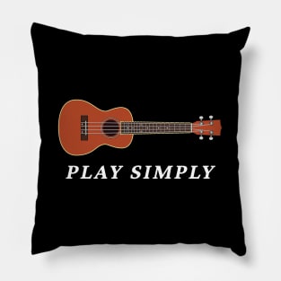 Play Simply Mahogany Ukulele Pillow