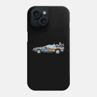 DragonCon Marriott Carpet BTTF Delorean Phone Case