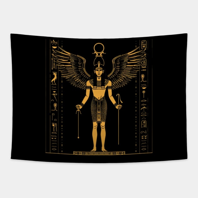 Egyptian God Ra, God of the Sun, mythology Tapestry by Pattyld
