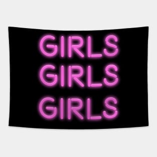 Girls Girls Girls Tapestry