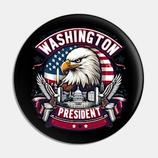 President's Day Pin