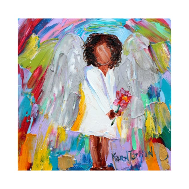 Little Angel by Karensfineart