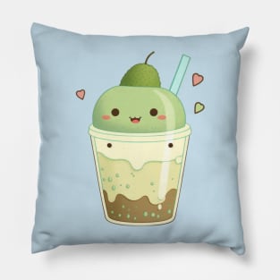 Avocado Slush cute kawaii Pillow