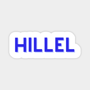 Hillel - Blue Magnet