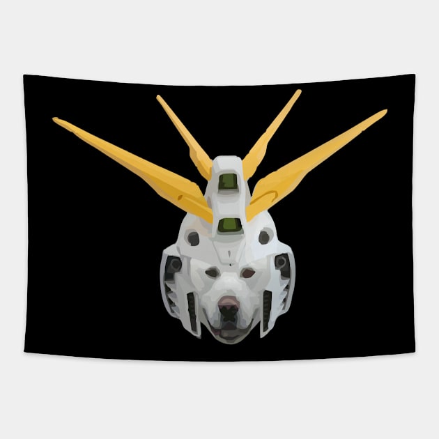 God Woof Gundam Tapestry by Bajingseng