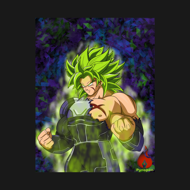 Broly as Hulk - Broly - T-Shirt