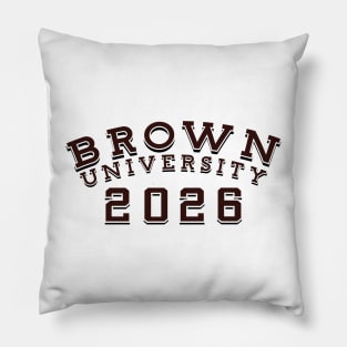 Brown University Class of 2026 Pillow