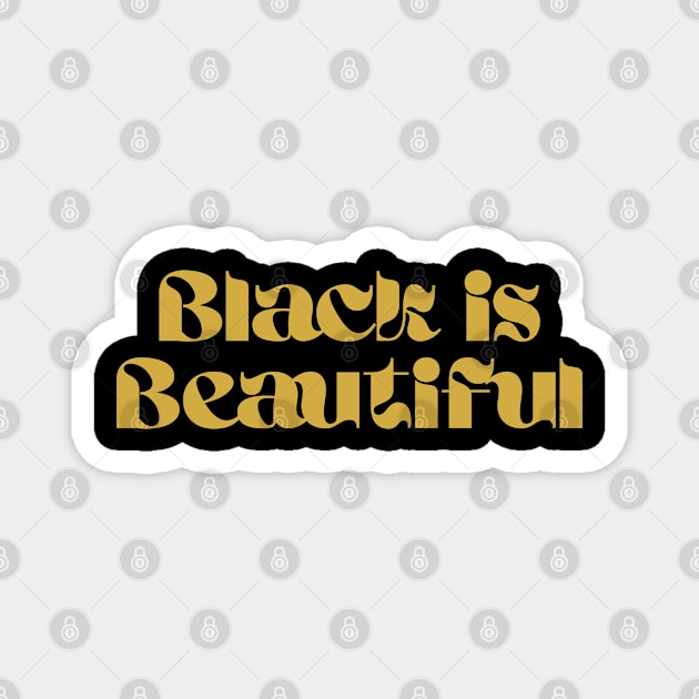 Black is Beautiful Magnet by UrbanLifeApparel