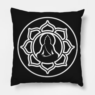 Buddha Meditating Pillow