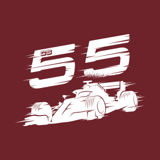 We Race On! 55 [White] T-Shirt