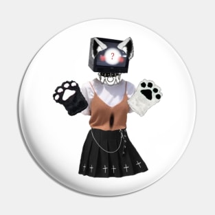 Etheyereal Weirdcore Dreamcore Soft Button Pin Customizable Collar