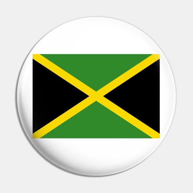 Flag of Jamaica Pin by COUNTRY FLAGS