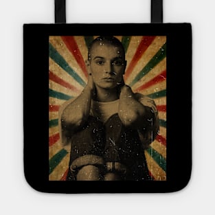 Sinéad O'Connor 1966 - 2023 // Photo Vintage Retro Look Fan Design Tote