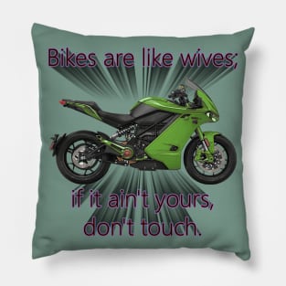 Love your bike Pillow