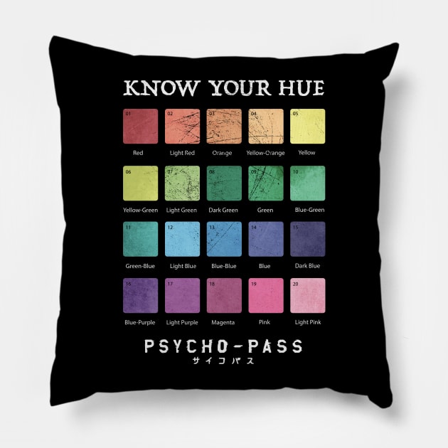 Know your Hue Pillow by GrumpyOwl