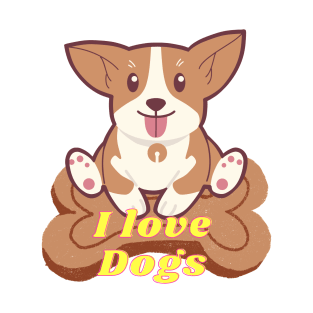 I Love Dogs T-Shirt