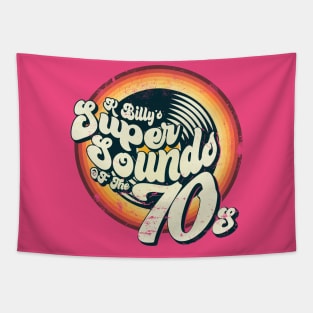 K Billy's Super Sounds of the 70s - distressed Tapestry