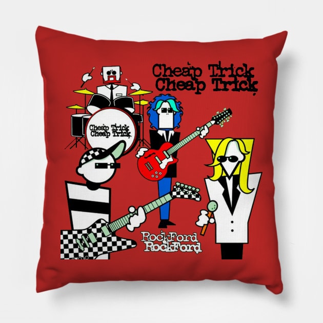 Trick Grup Pillow by sapstudio design