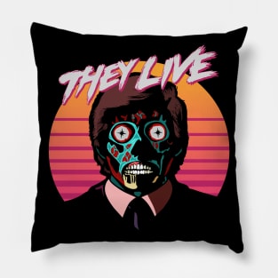 They Live! Obey, Consume, Buy, Sleep, No Thought and Watch TV. Pillow