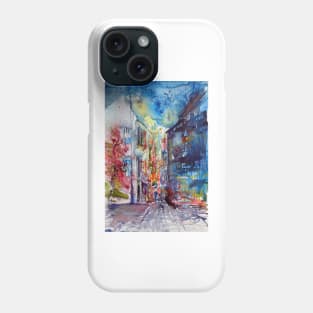 Street at night Phone Case