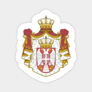 Coat of arms of Serbia Magnet