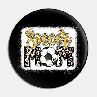 Soccer Mom Leopard Pin