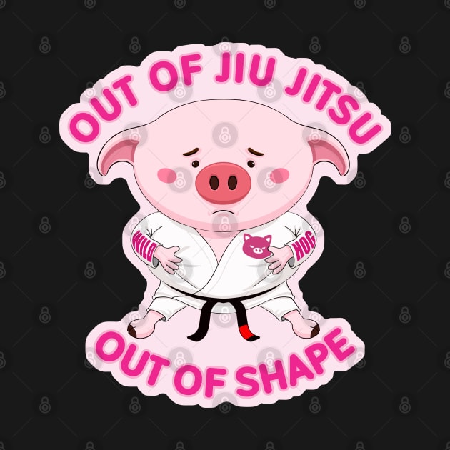 Out of  Jiu Jitsu, Out of shape Piggy by undersideland