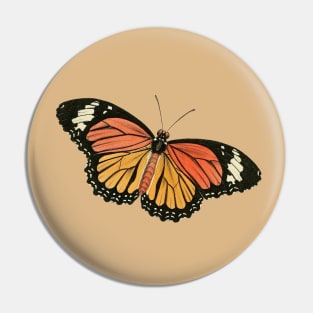 Vintage butterflies Pattern Pin