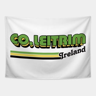 County Leitrim / Irish Retro County Pride Design Tapestry