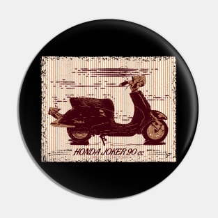 Retro Vintage Scooter Pin