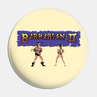 Barbarian 2 - The Dungeon of Drax Pin