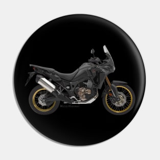 Honda Africa Twin 19 black, s Pin