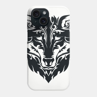 Tribal Wolf Phone Case