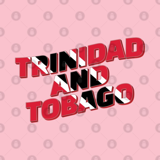 Trinidad and Tobago vintage style retro souvenir by DesignerPropo