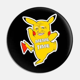 Hide the Pain Meme Shirt Cartoon Pin