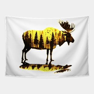 Moose Tapestry