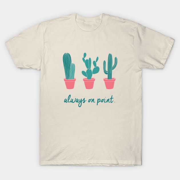 Cactus T-shirt - On Point - Cactus - T-Shirt TeePublic