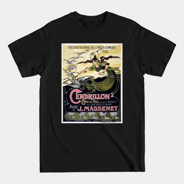 Vintage Advertising Poster France Cendrillon - France - T-Shirt