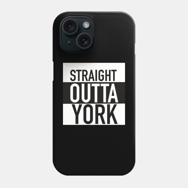 STRAIGHT OUTTA YORK Mugs Coffee Mugs T-Shirts Stickers Phone Case by CenricoSuchel